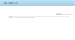Desktop Screenshot of abcorder.com